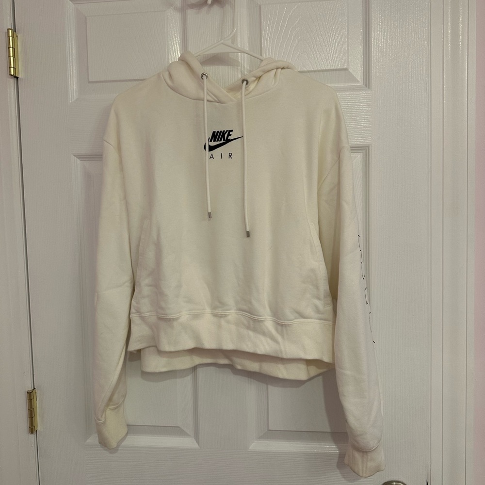 Nike Air cropped hoodie. Size large